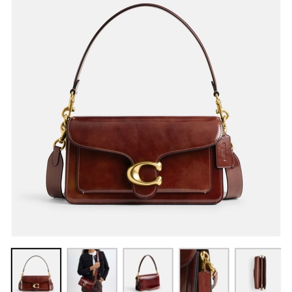 Coach Tabby 26 in Spazzolato Leather